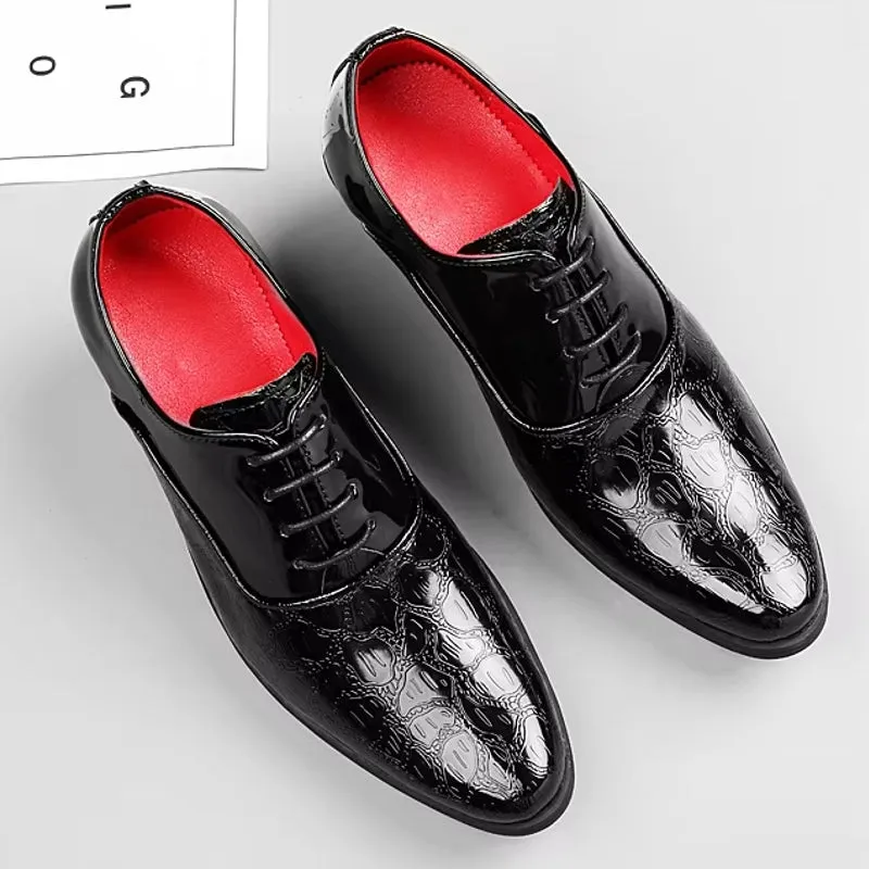 Groom Wedding Shoes Oxford Men Dress Shoes