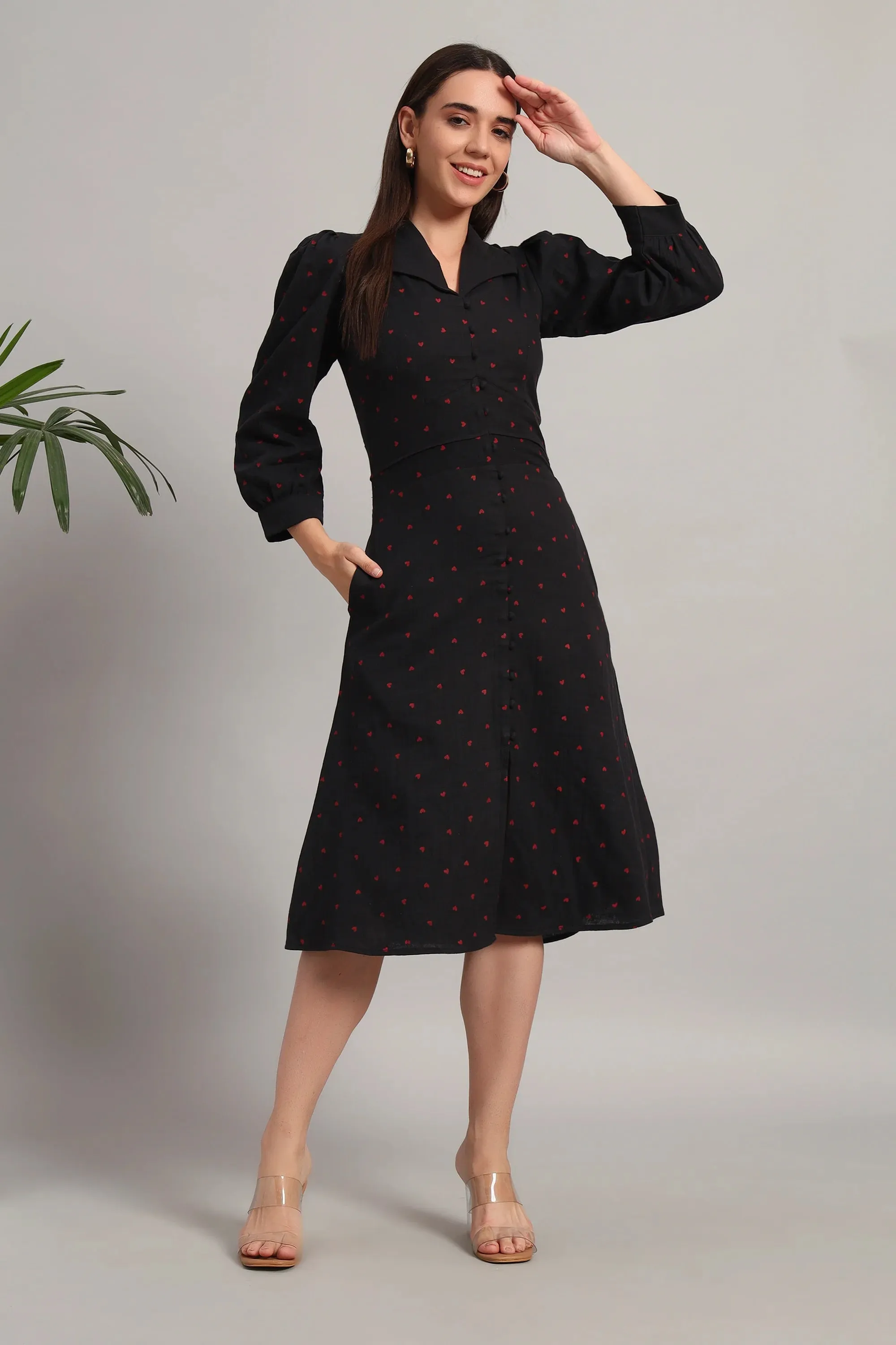 Heartbeat Noir, Black Dress