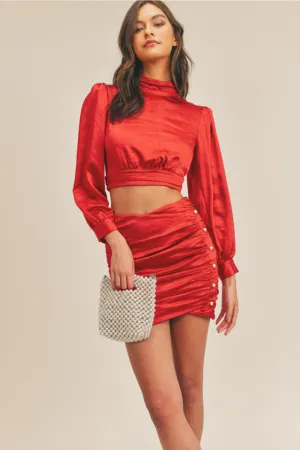 Holly Days Mini Skirt