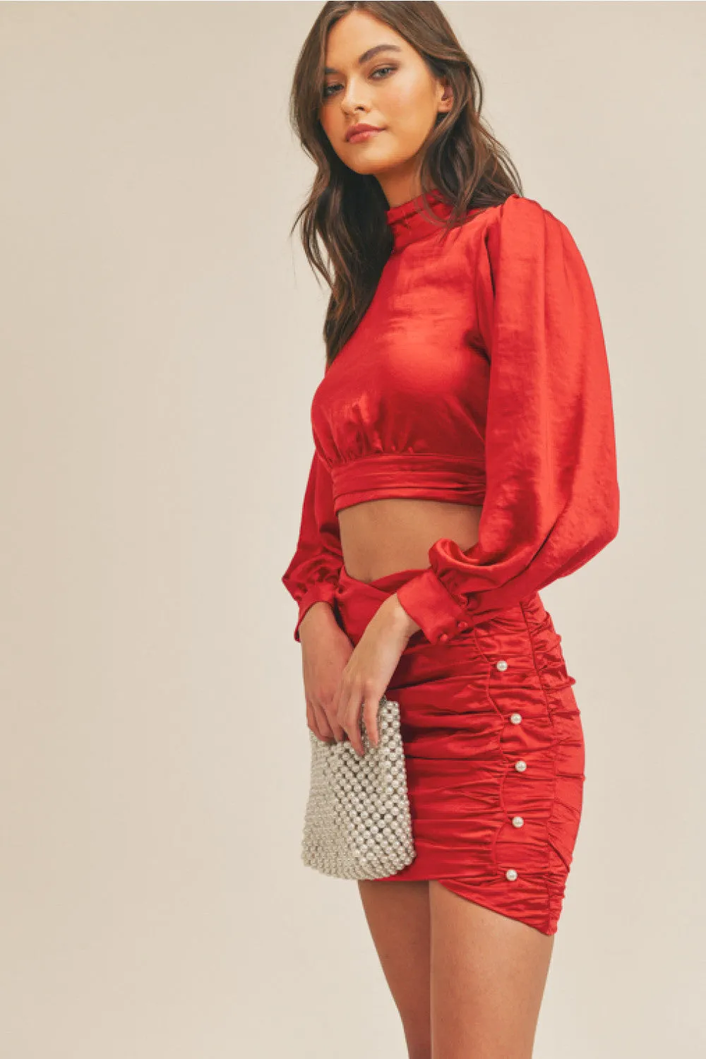 Holly Days Mini Skirt