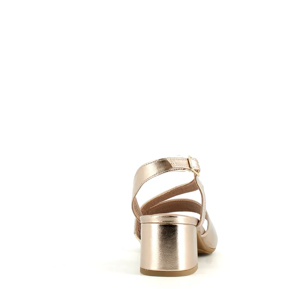 Jana Strappy Sandal Champagne