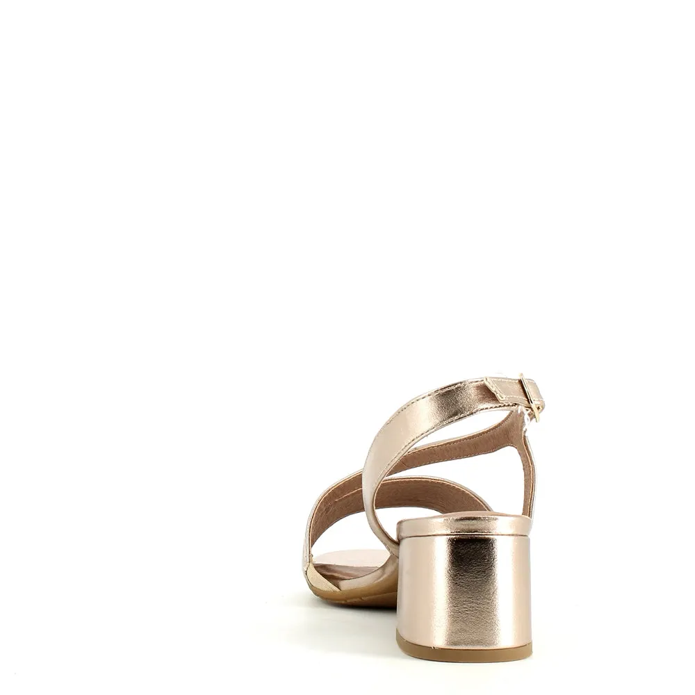 Jana Strappy Sandal Champagne