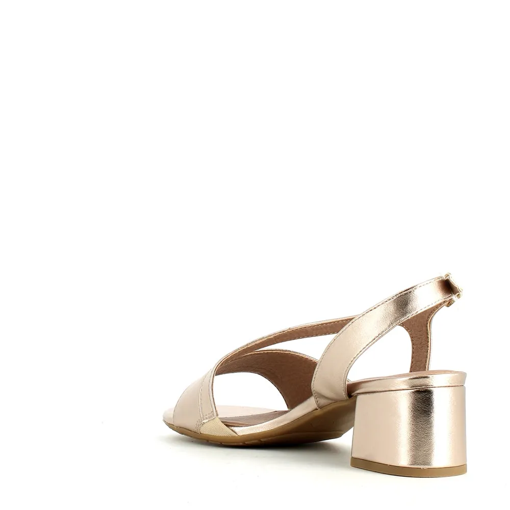 Jana Strappy Sandal Champagne