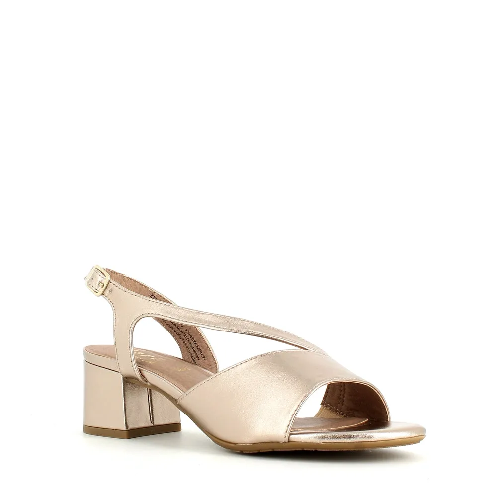 Jana Strappy Sandal Champagne