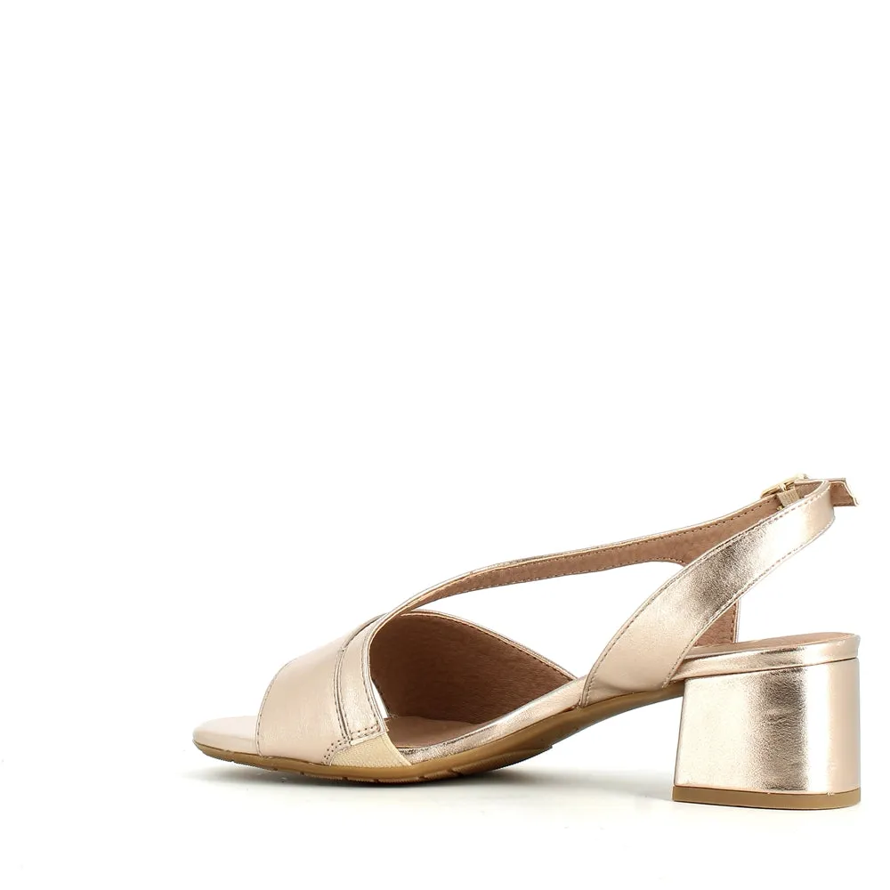 Jana Strappy Sandal Champagne