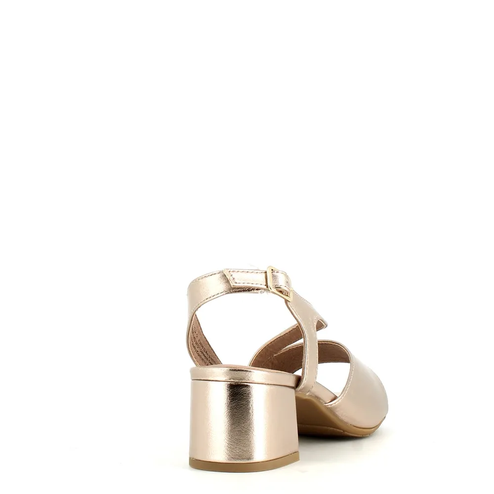 Jana Strappy Sandal Champagne