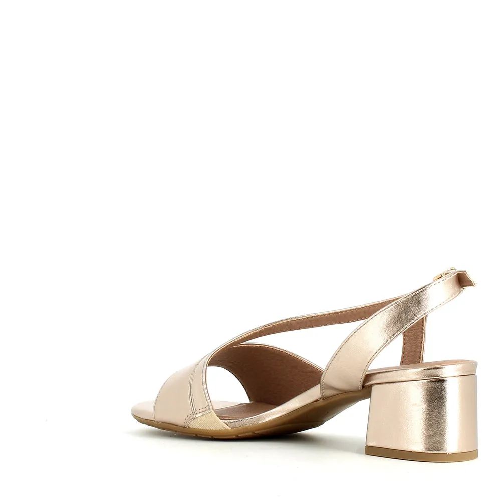 Jana Strappy Sandal Champagne
