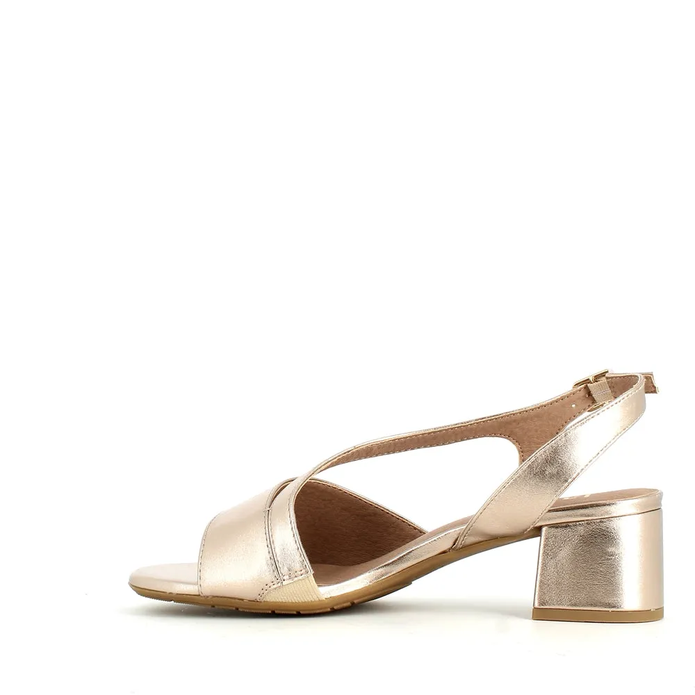 Jana Strappy Sandal Champagne