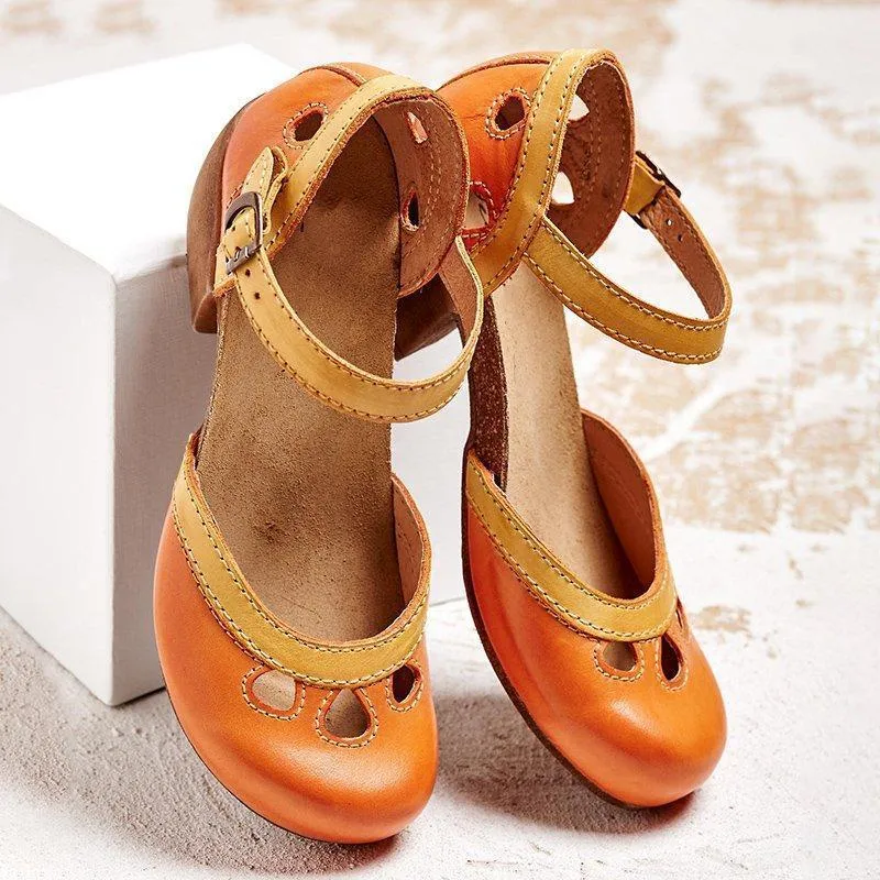 JUNE - STYLISH COMFORTABLE VINTAGE SANDALS