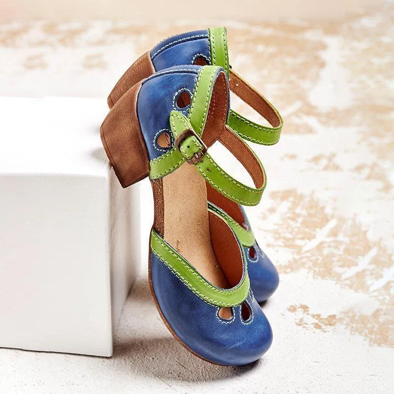 JUNE - STYLISH COMFORTABLE VINTAGE SANDALS