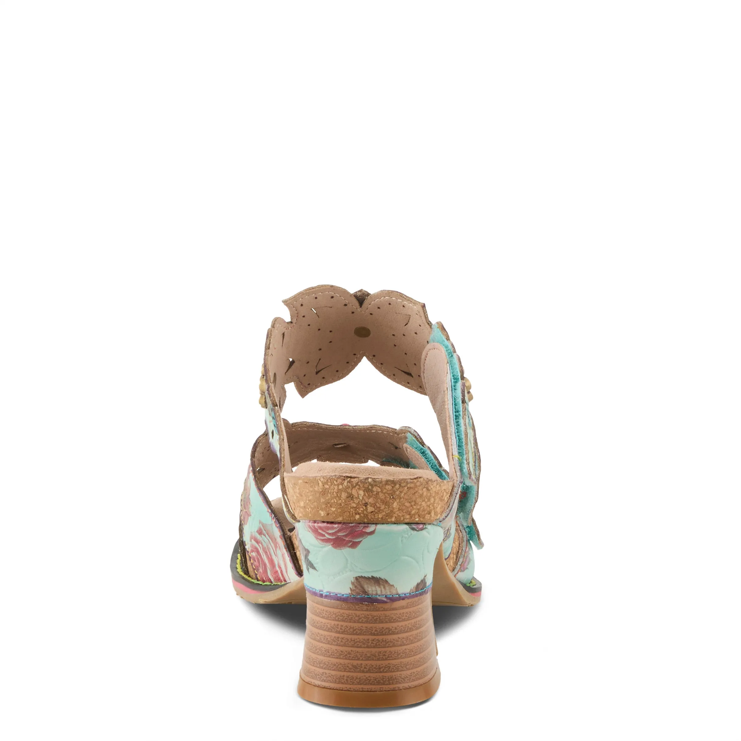L'Artiste Radiating Platform Sandals Slides