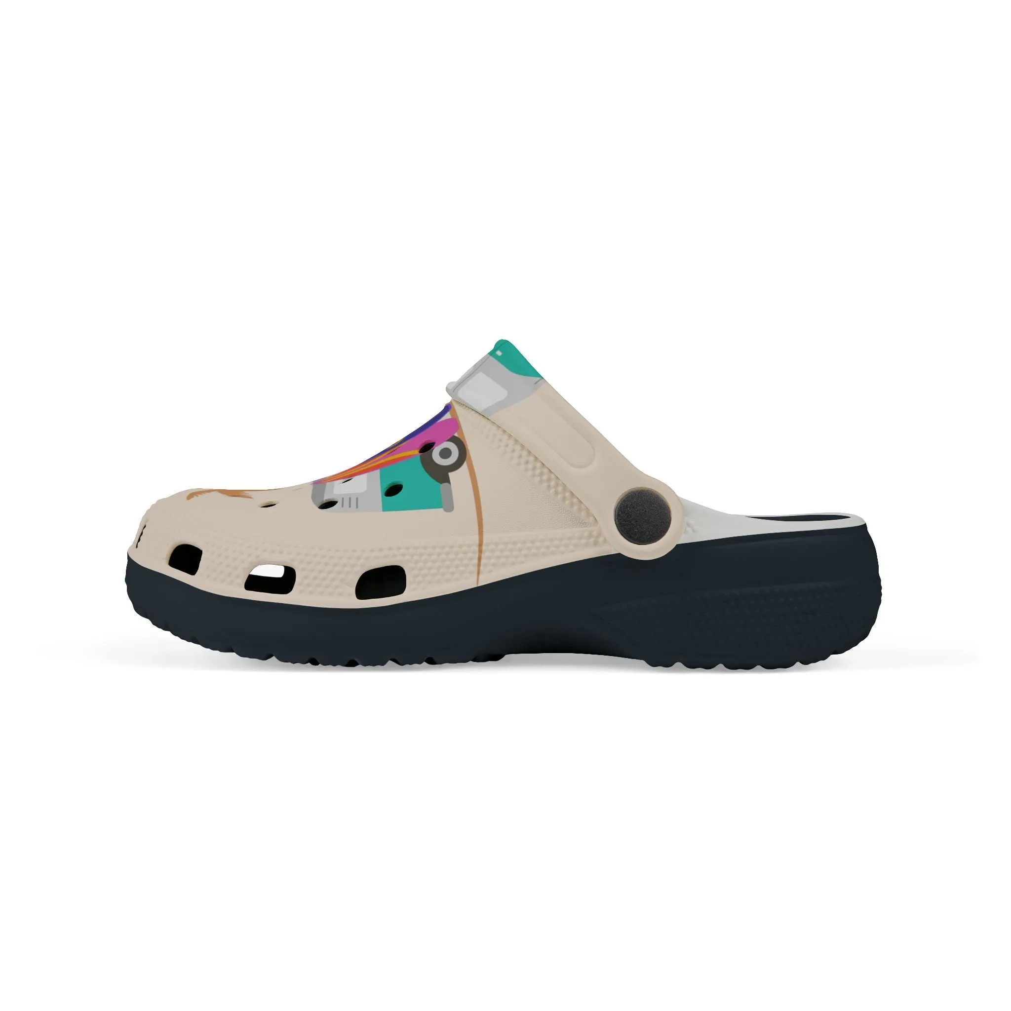 Let's Go Ride A Wave Foam Clogs for Kids!