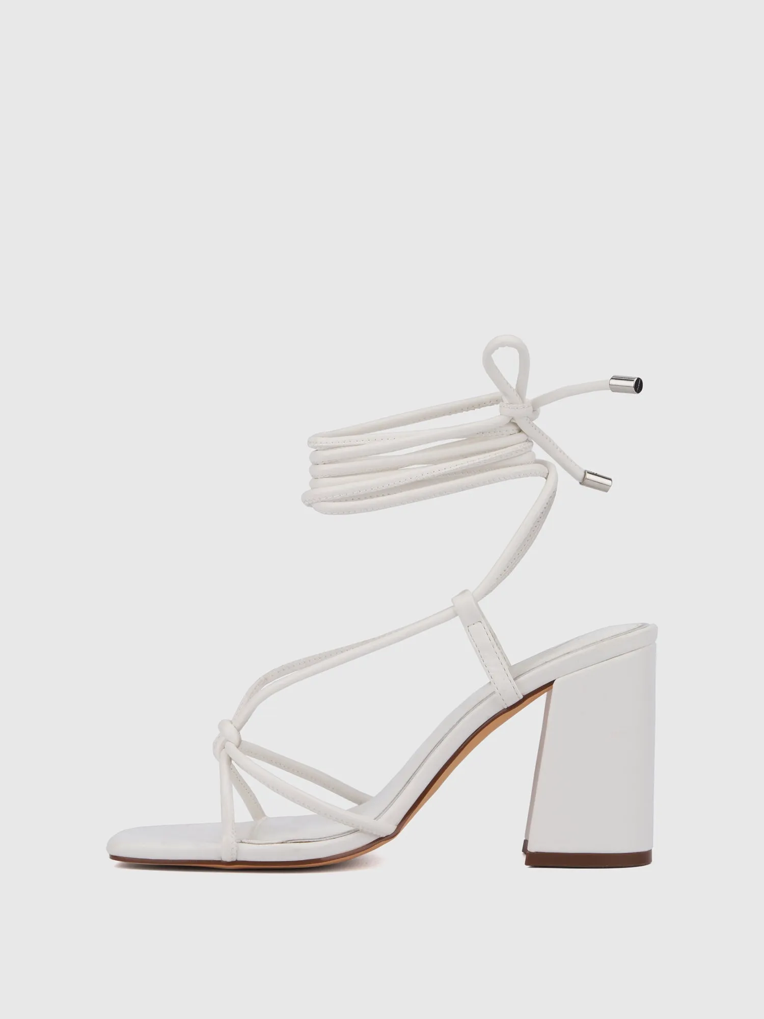 Liliana Lace Up Block Heel Sandal - Brands We Love