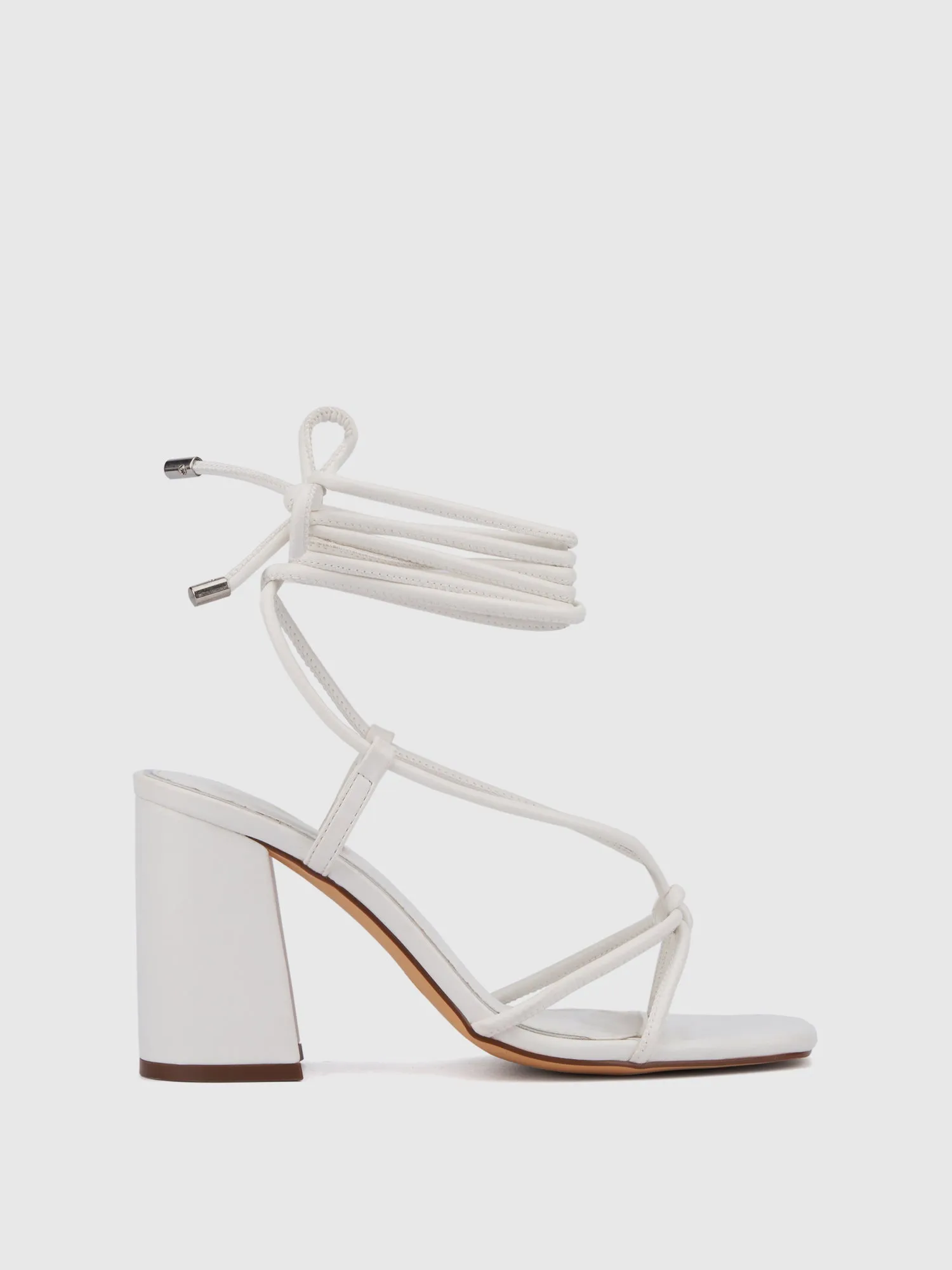 Liliana Lace Up Block Heel Sandal - Brands We Love
