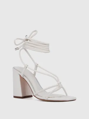 Liliana Lace Up Block Heel Sandal - Brands We Love