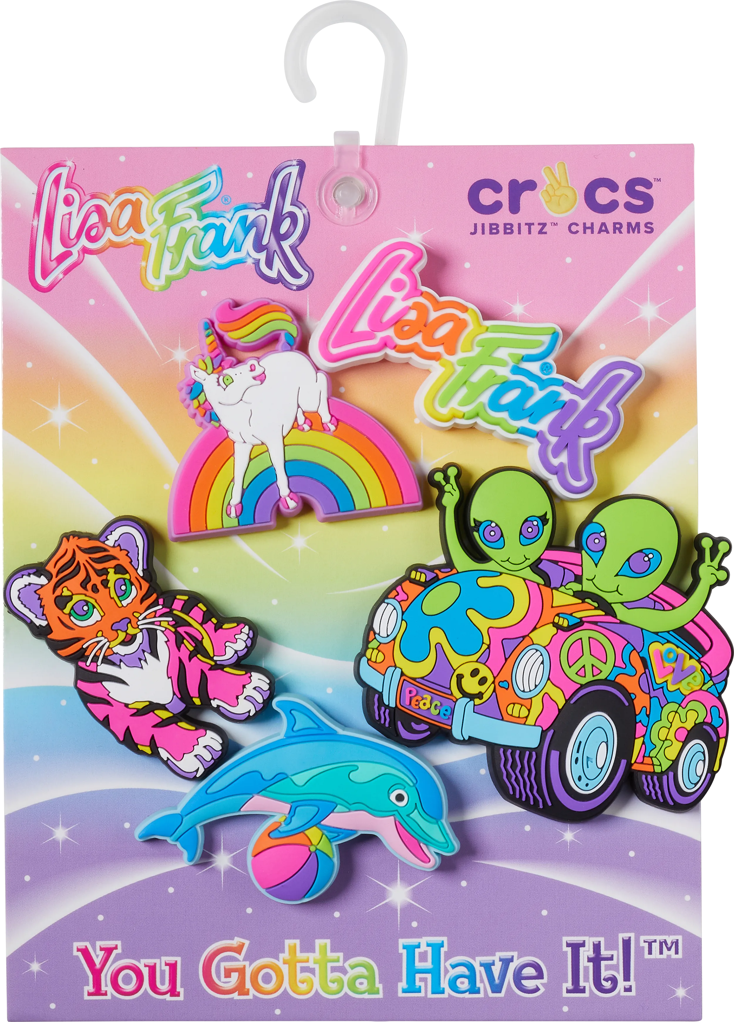 Lisa Frank 5 Pack Jibbitz™