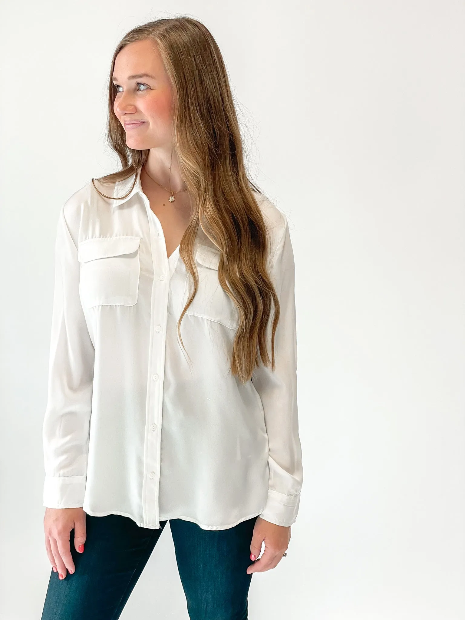 Liverpool Flap Pocket Button Up