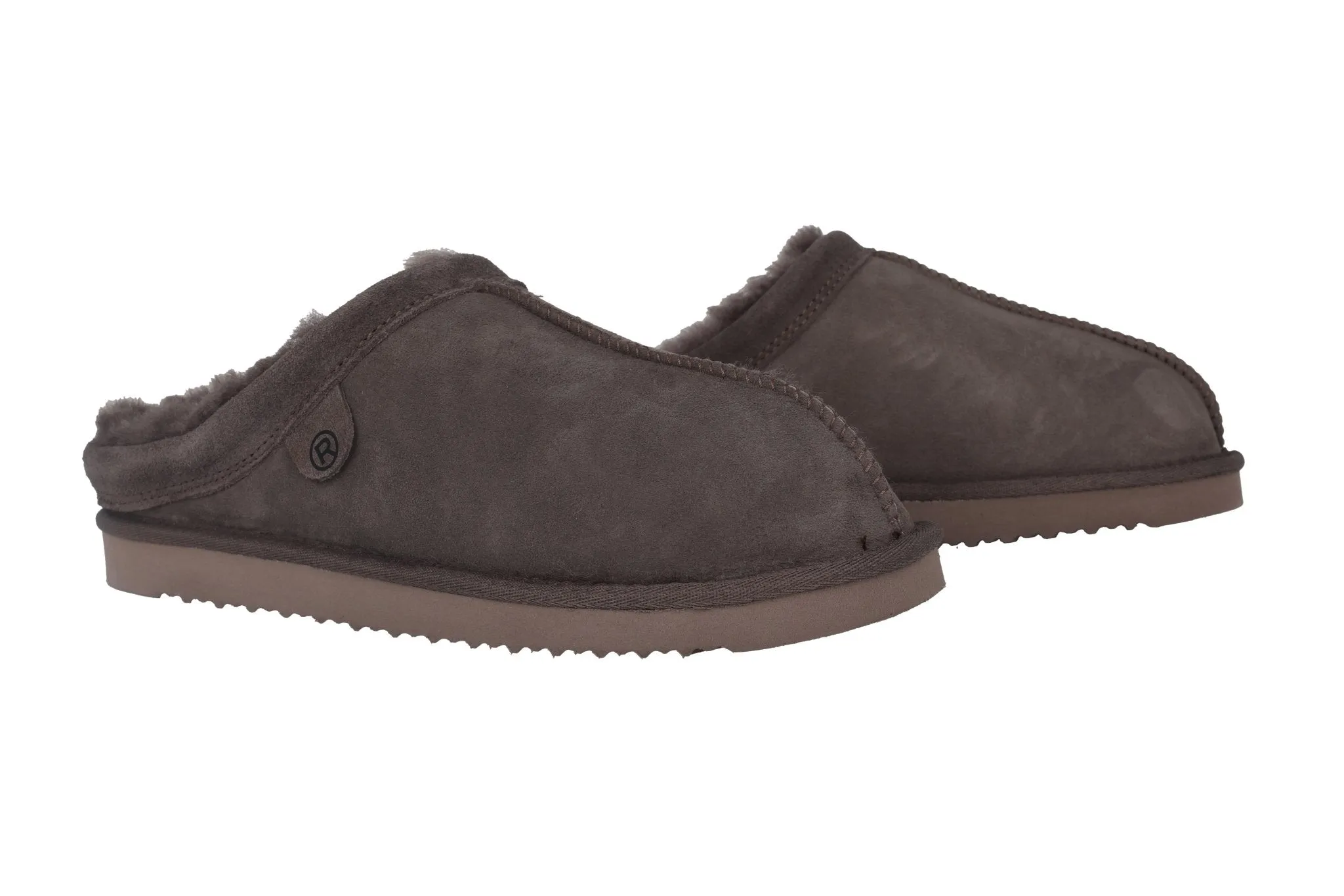 'Livigno' men's homeslippers - grey