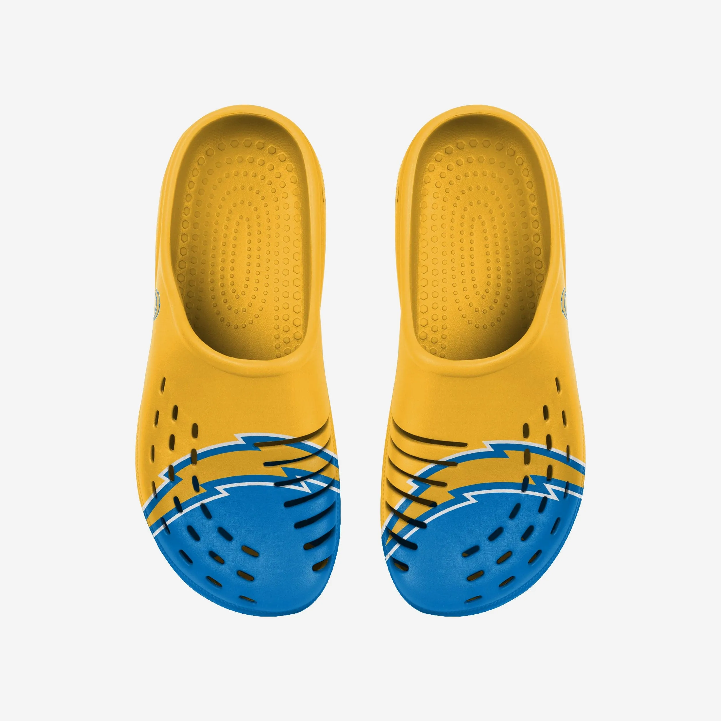 Los Angeles Chargers Colorblock Big Logo Clog