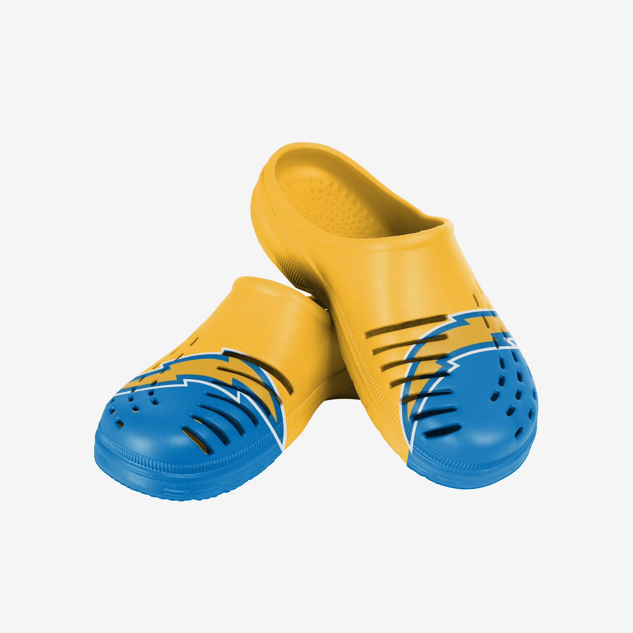 Los Angeles Chargers Colorblock Big Logo Clog