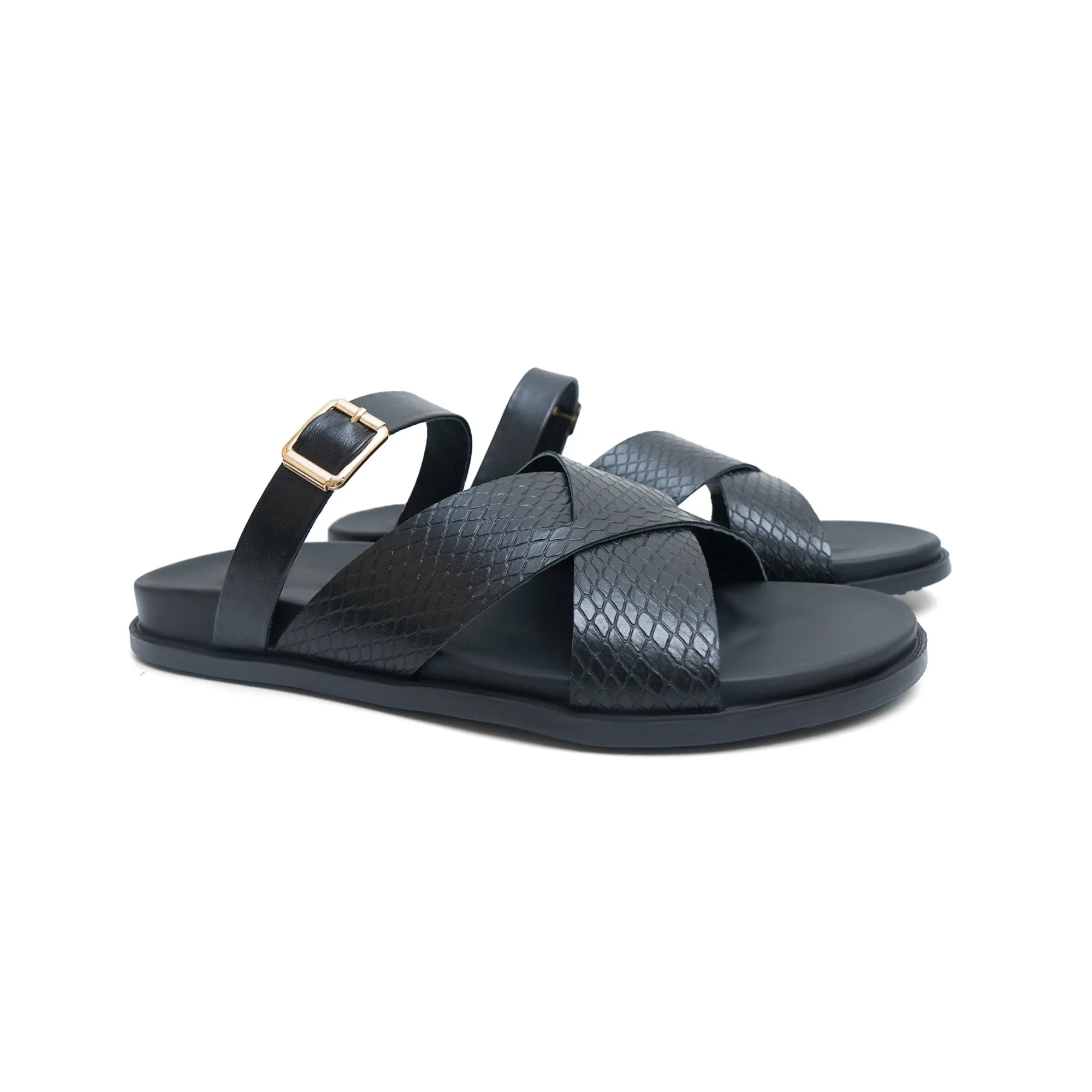 LS Pure Leather Handmade Vintage Chappal LS-6200
