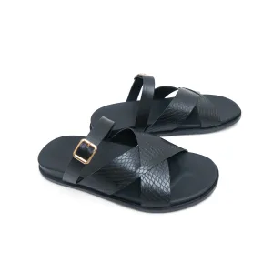 LS Pure Leather Handmade Vintage Chappal LS-6200