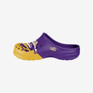 LSU Tigers Colorblock Big Logo Clog