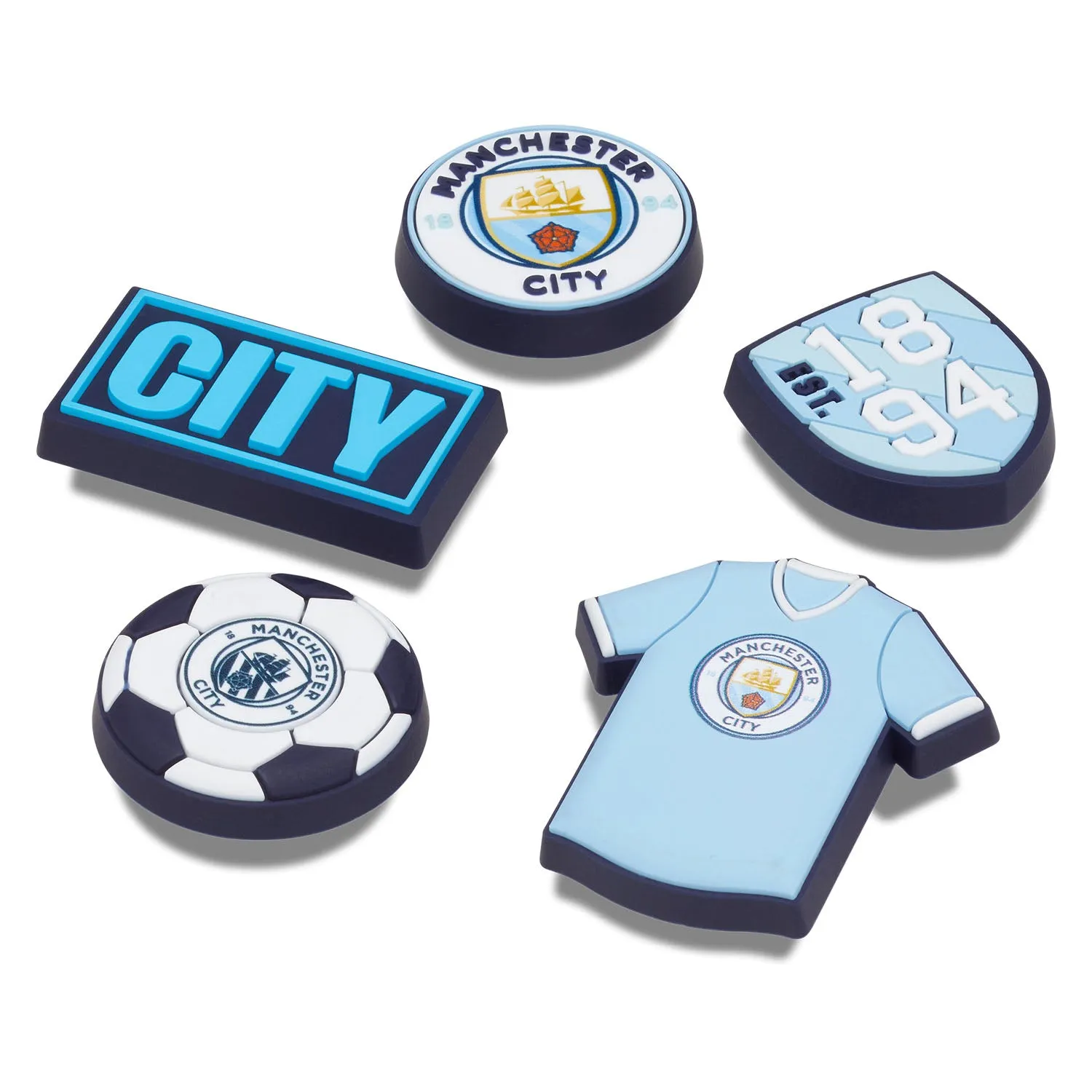 Manchester City 5 Pack Jibbitz