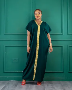 Matisi Arabic Dress - Emerald Green