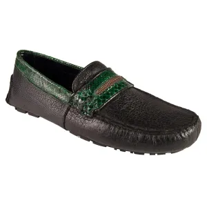 Mauri 3490/1 Pecary / Whips Moccasin Black / Forest Green