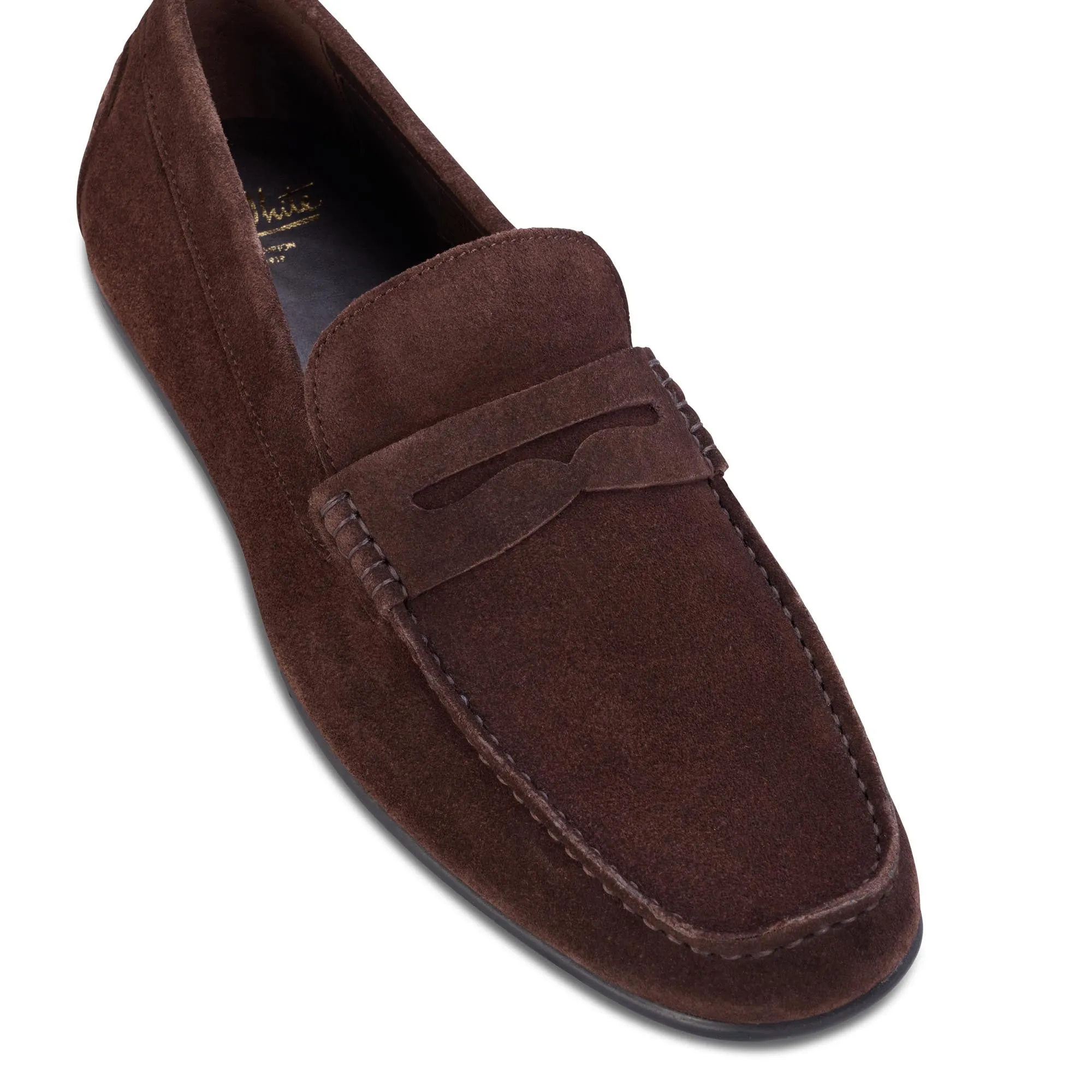 McQueen Brown Driving Moccasins