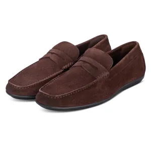 McQueen Brown Driving Moccasins