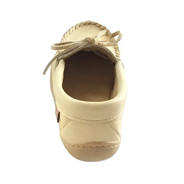 Men's Caribou Hide Leather Moccasin Shoes