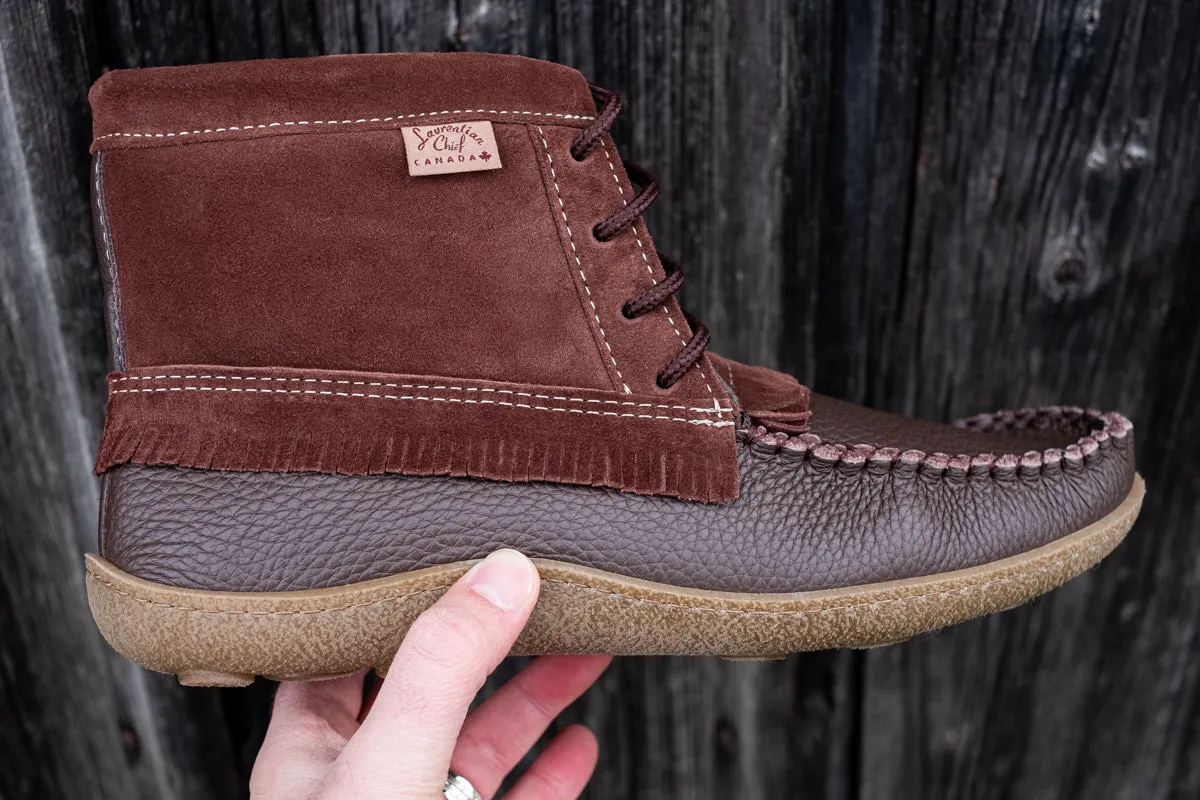 Men's Mohican Lined Ankle Moccasin Boots