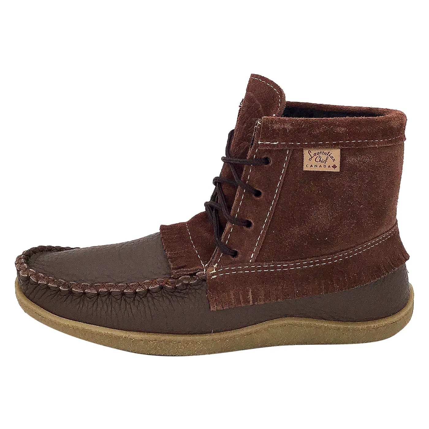 Men's Mohican Lined Ankle Moccasin Boots
