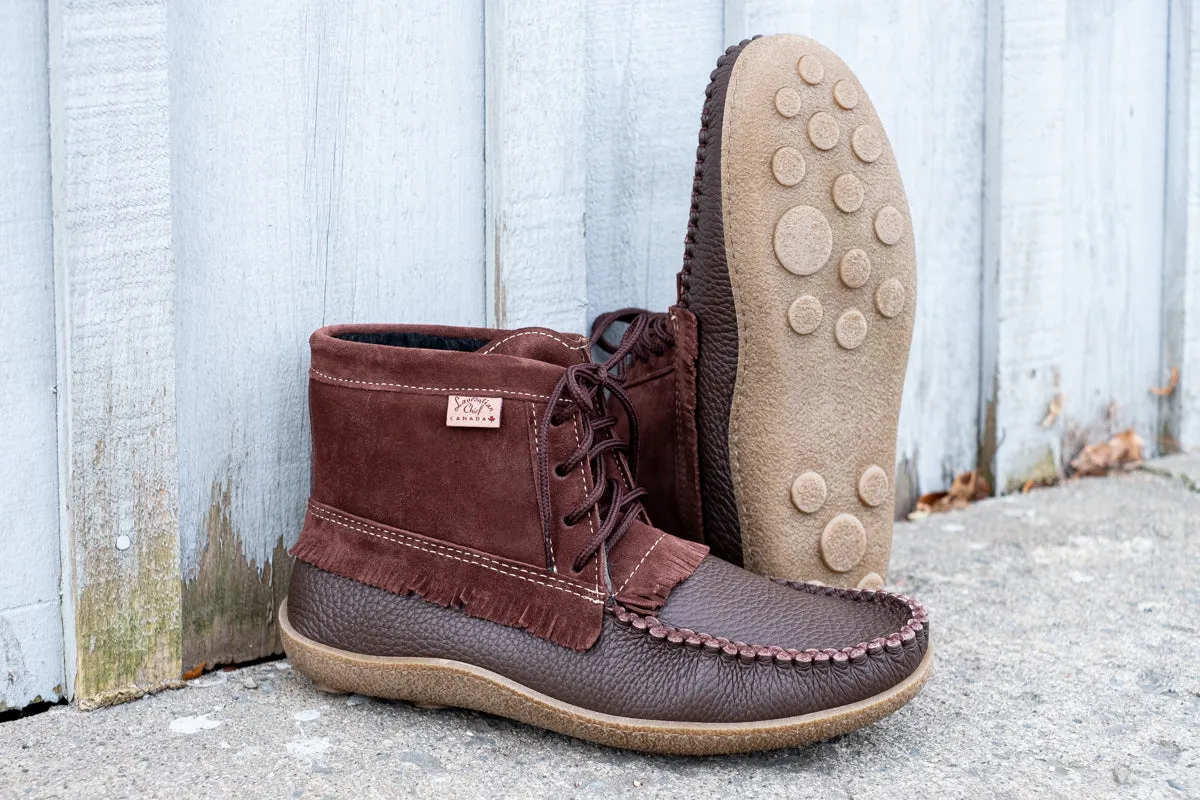 Men's Mohican Lined Ankle Moccasin Boots