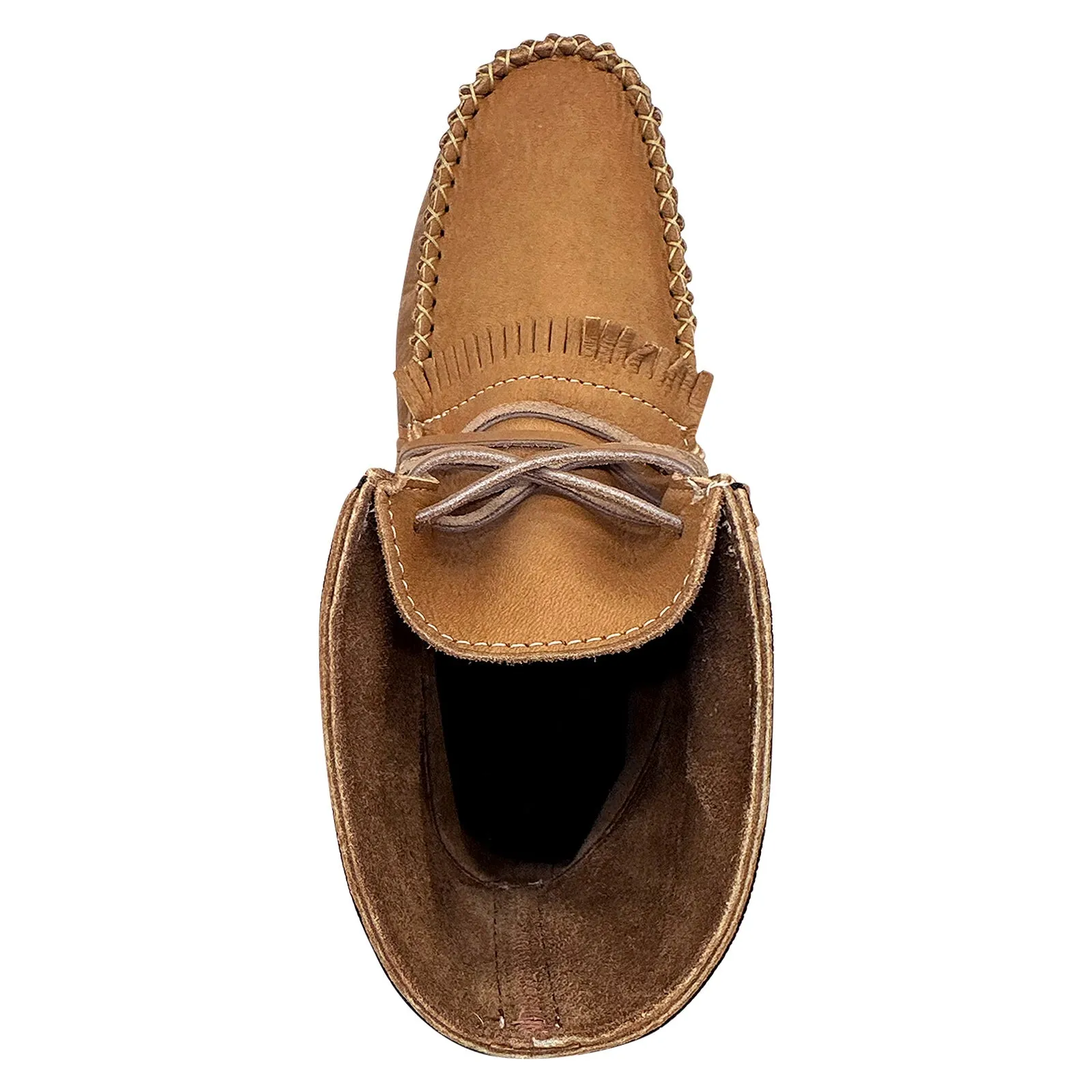 Men's Moose Hide Leather Moccasin Boots