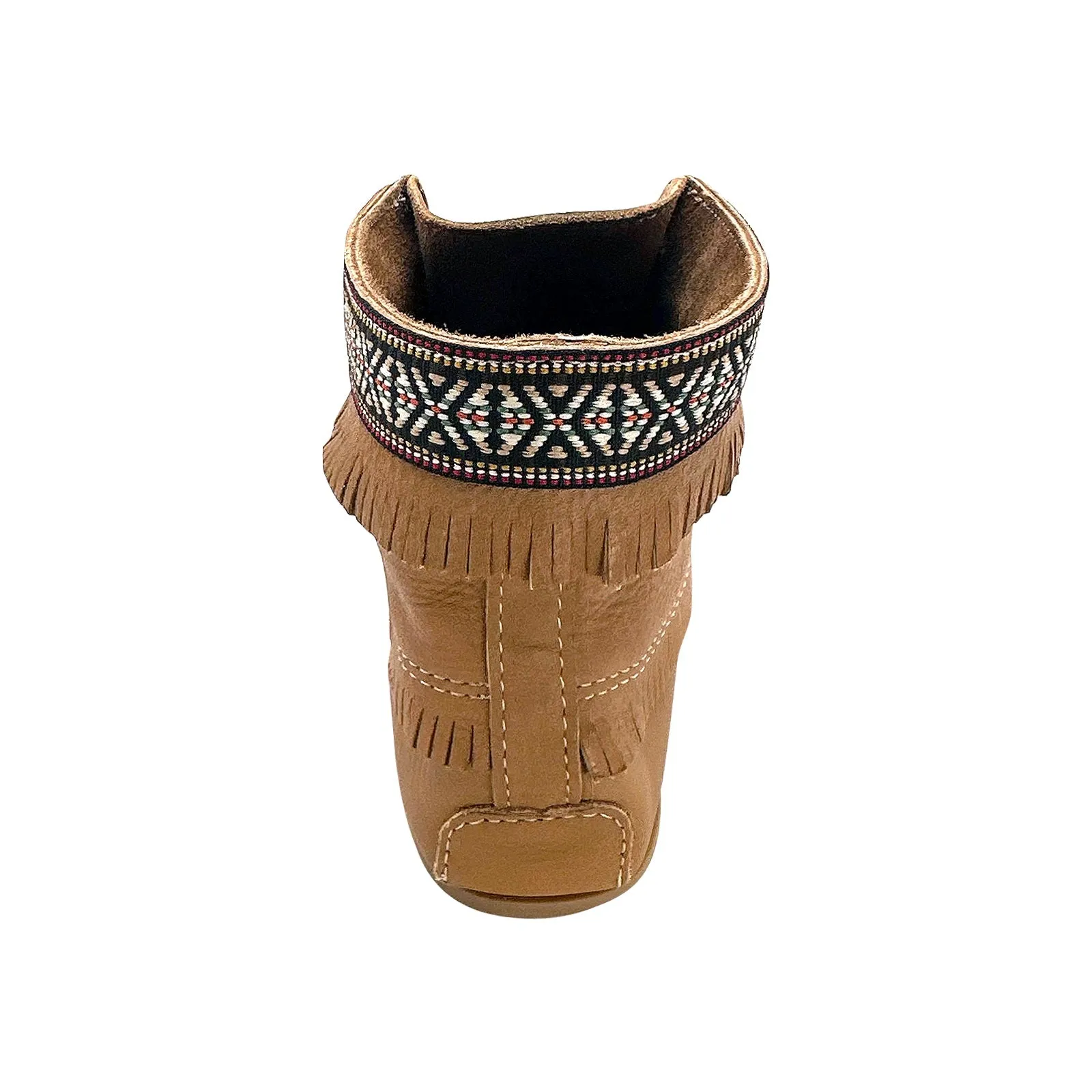 Men's Moose Hide Leather Moccasin Boots