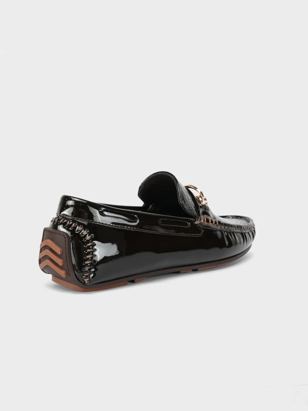 Mens "BRONYA" Buckled Stylish Mocassins