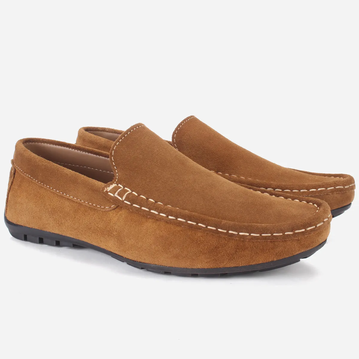 Mens "JAGUAR" Leather Winter Moccasins