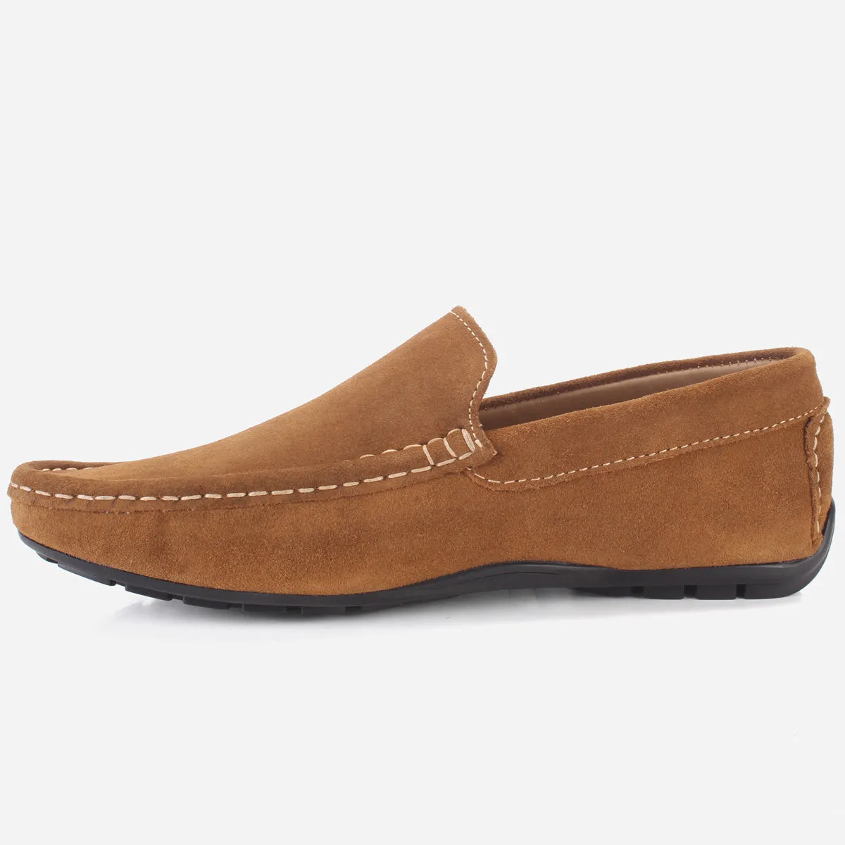 Mens "JAGUAR" Leather Winter Moccasins