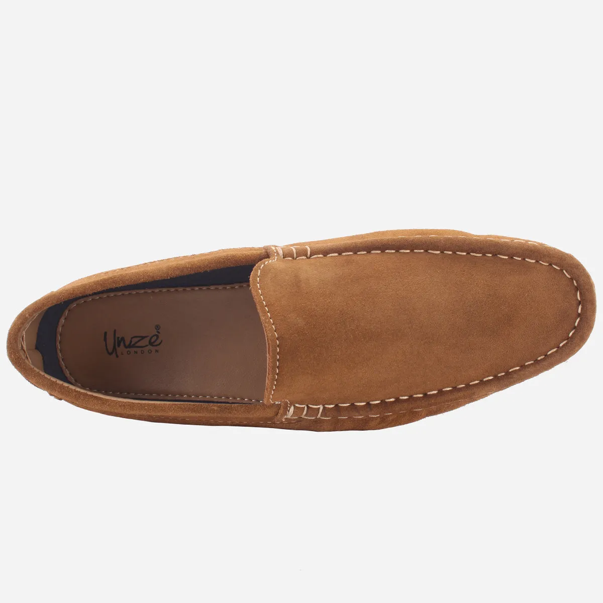 Mens "JAGUAR" Leather Winter Moccasins