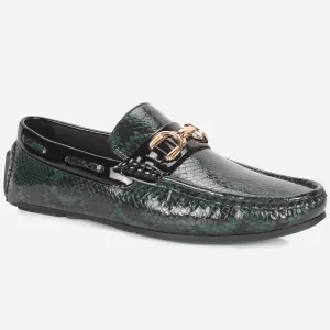 Mens "MARTIN" Textured Slide-in Loafers Shoes