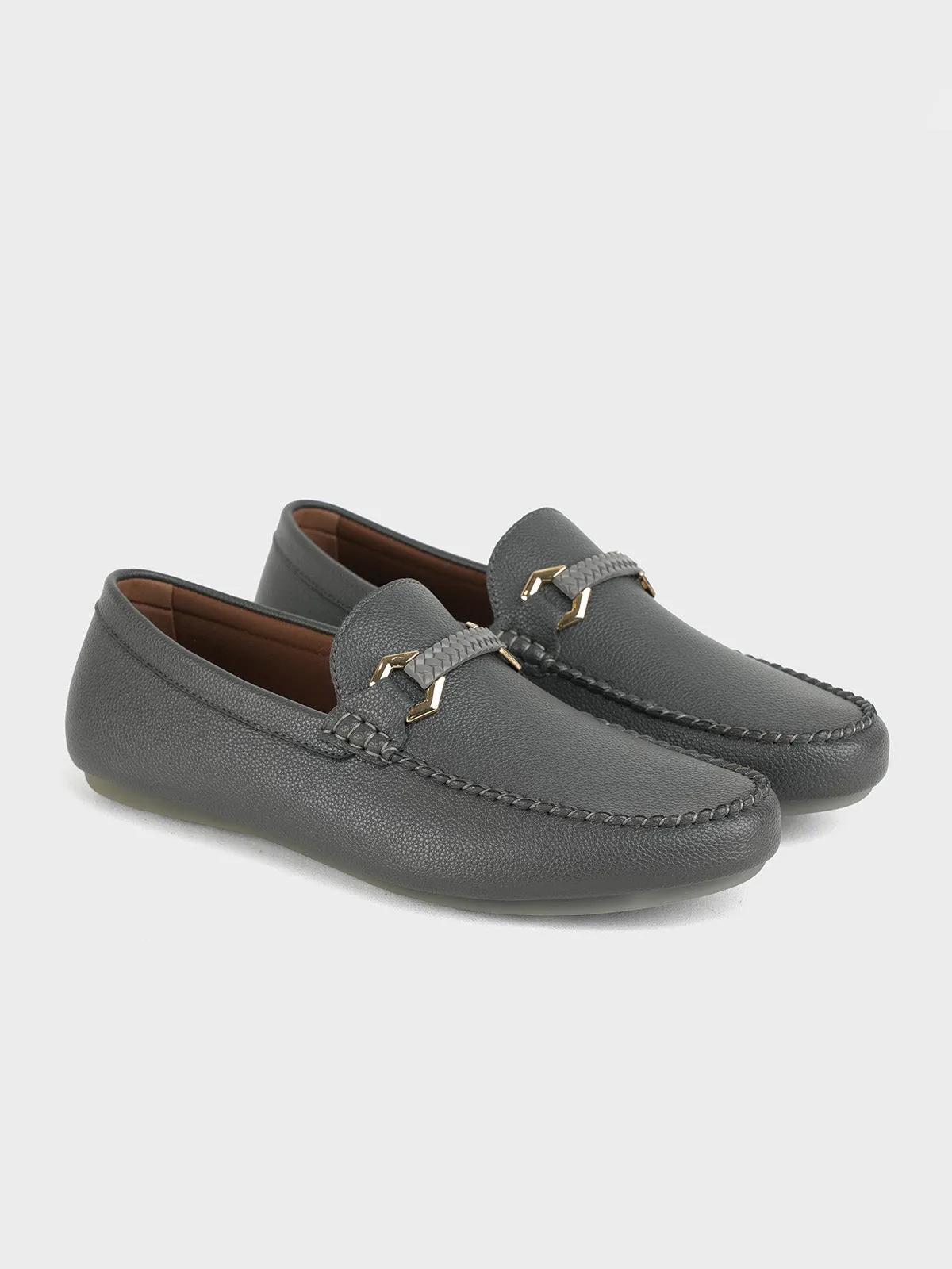 Mens "RAQAL" Comfy Moccasin Shoes