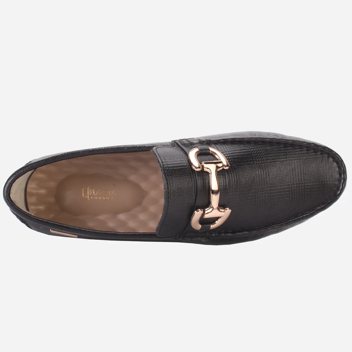 Men's "VERIX" Leather Buckled Moccasins Shoes