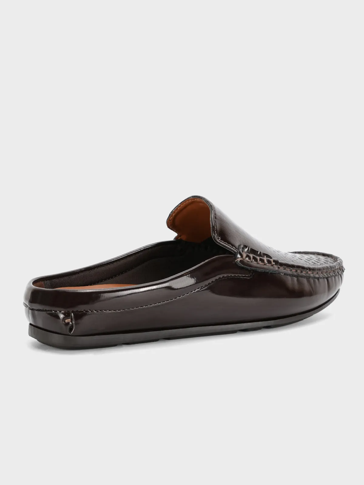 Men's "VIRDOX" Leather Rounded Toe Slip On Shoes