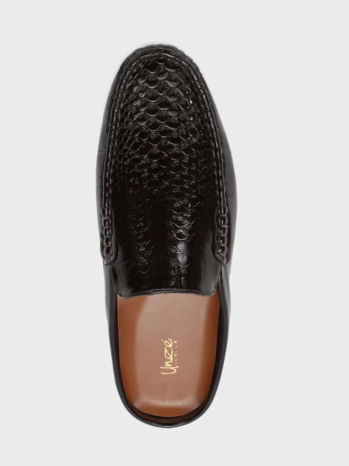 Men's "VIRDOX" Leather Rounded Toe Slip On Shoes