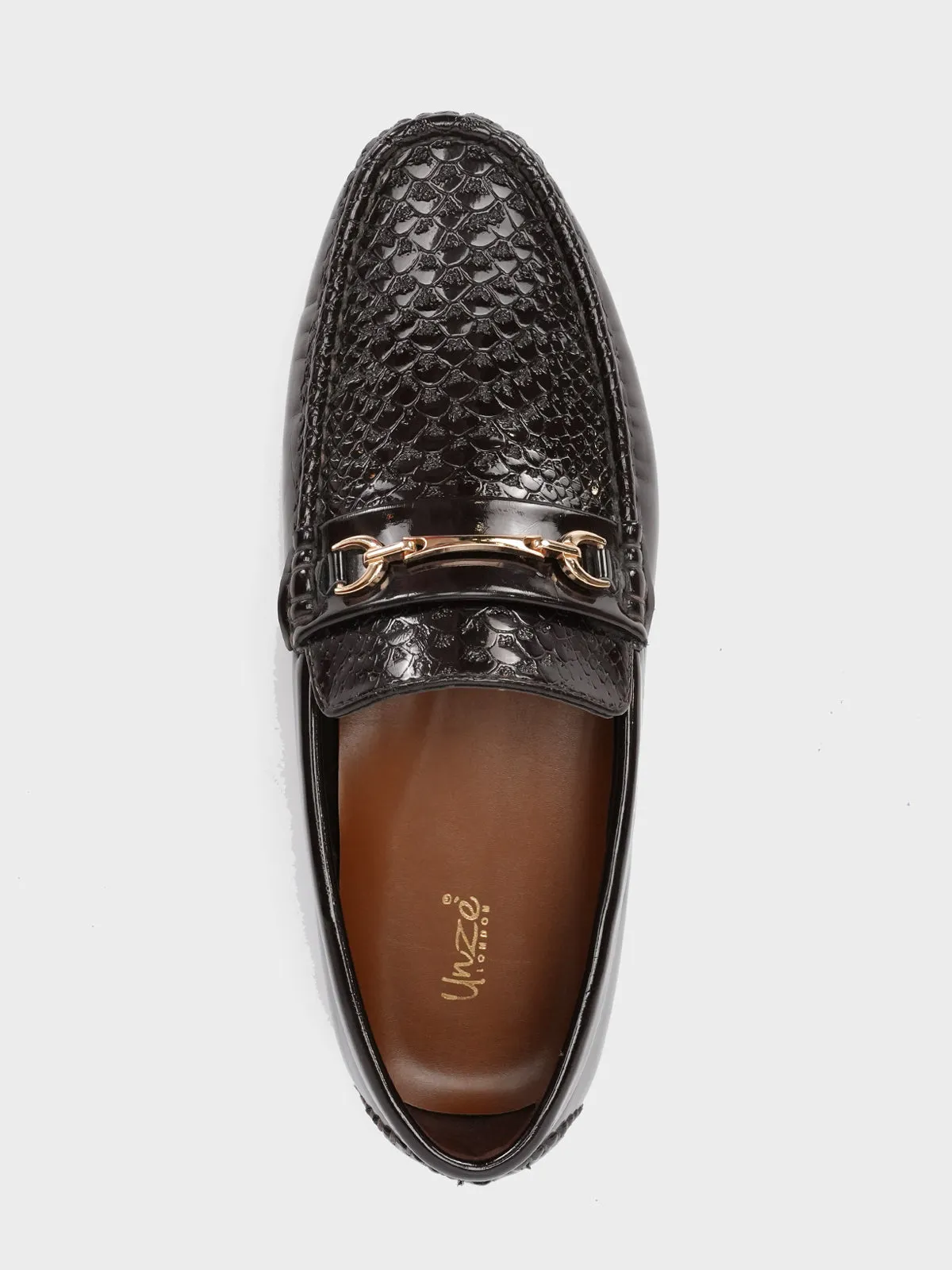 Men's "ZURIJAN" Leather Mocs Slip Ons Shoes