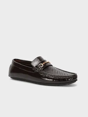 Men's "ZURIJAN" Leather Mocs Slip Ons Shoes