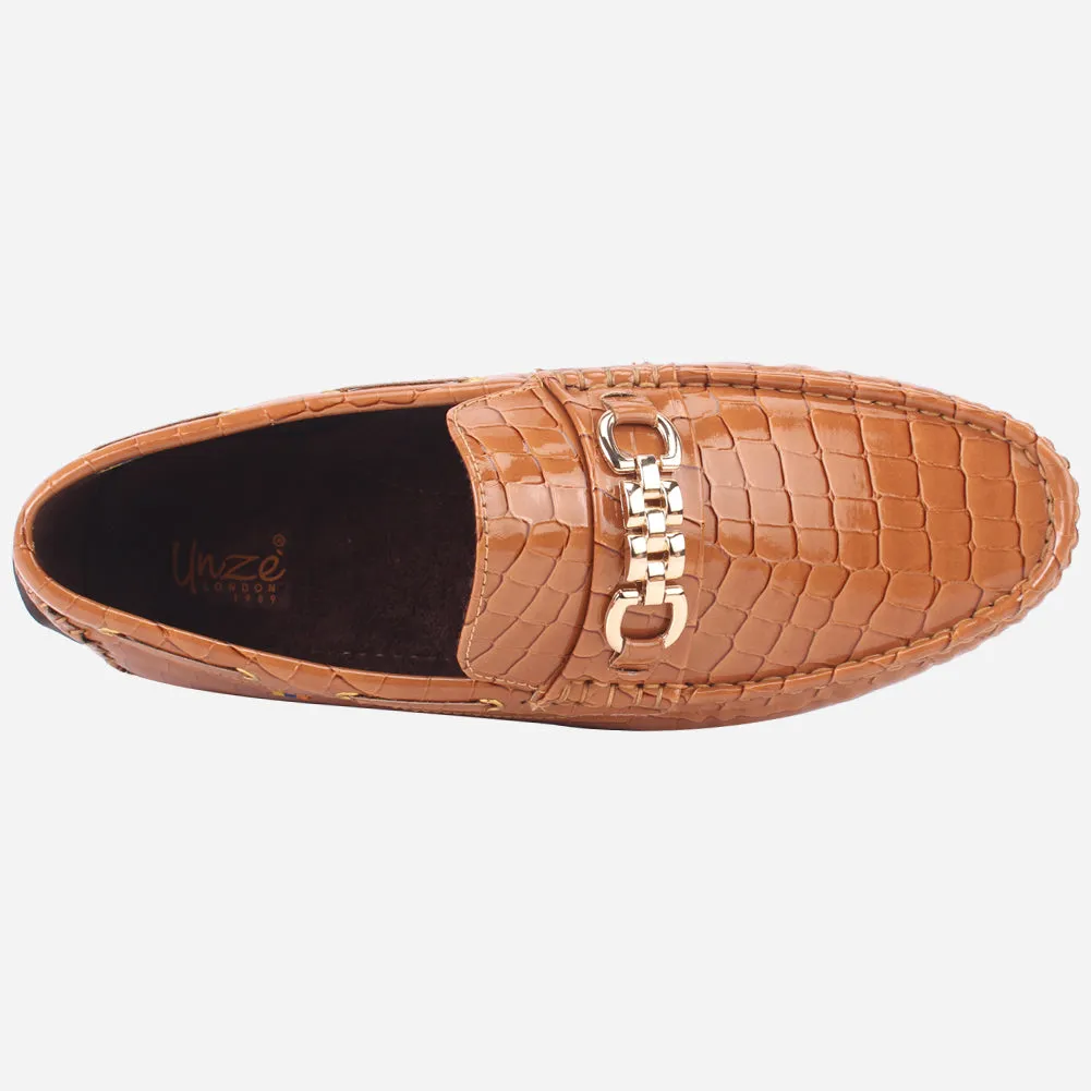 Men's "ZUVIJ" Comfy Flat Moccasins Shoes